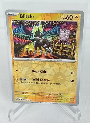 Blitzle 62/182 Paradox Rift Reverse Holo Pokémon Card 2023 | eBay