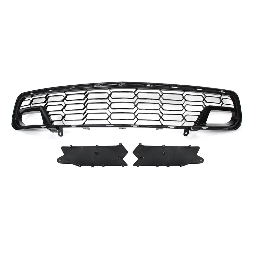 Front Bumper Grille W/O Camera Carbon Flash For 2014-2019 Chevrolet Corvette C7 - Image 4 of 4