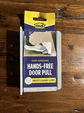 M-D Foot-Operated Hands-Free Door Pull - Silver - 55401