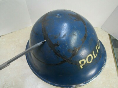 British Turtle Shell Police Helmet Shell Only RO & CO LTD 1953