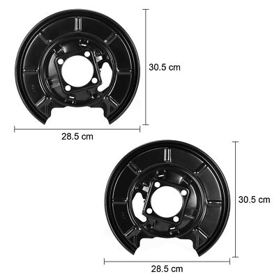 2x Ankerblech Hinten für Mercedes W245 B 200 Turbo W169 Spritzblech Bremsscheibe