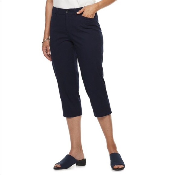 croft and barrow capri pants