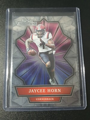 Jaycee Horn - Wild Card Alumination 2021 - Carolina Panthers, Gamecocks