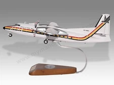 Fokker F27-200 Friendship Airlines of South Australia Wood Model Small 1/100