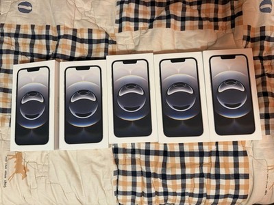 iPhone 16e Retail Box ONLY x5 Plus Paper Packaging Booklet