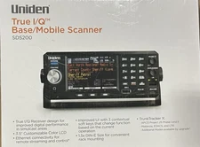 Uniden SDS200 True I/Q and TrunkTracker X Base/Mobile Digital Scanner BRAND NEW