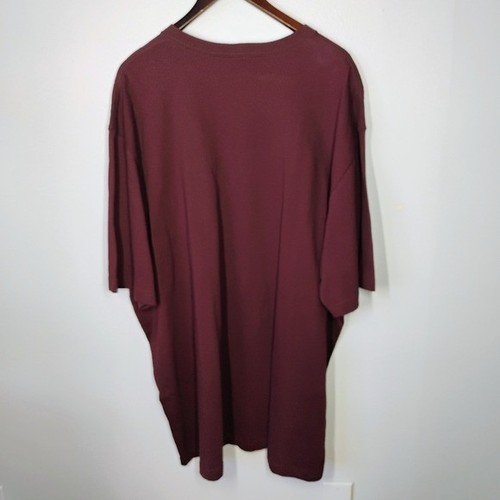 Carhartt Original Fit Pocket Tee Shirt Herren Plus 2X Port Red Arbeit Outdoor - Bild 3 von 7