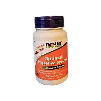 Optimum Digestive System  90 Vcaps By Now Foods