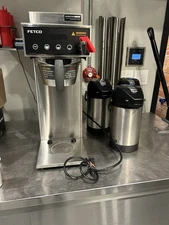 Fetco CBS-1221 Automatic Airpot Brewer with Small Plastic Brew Basket - 120V