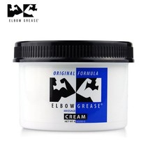 Elbow Grease Orginal Cream Oil Based Male Personal Lube Sex Lubricant 9 oz Jar
