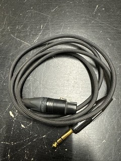 Furutech FP 704 4 Pin XLR Female to 1/4" Headphone Adapter 5ft