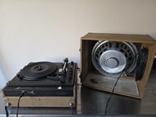 Audiotronics 535V Record Player Turntable Speaker 33/45/78RPM Bass Treble