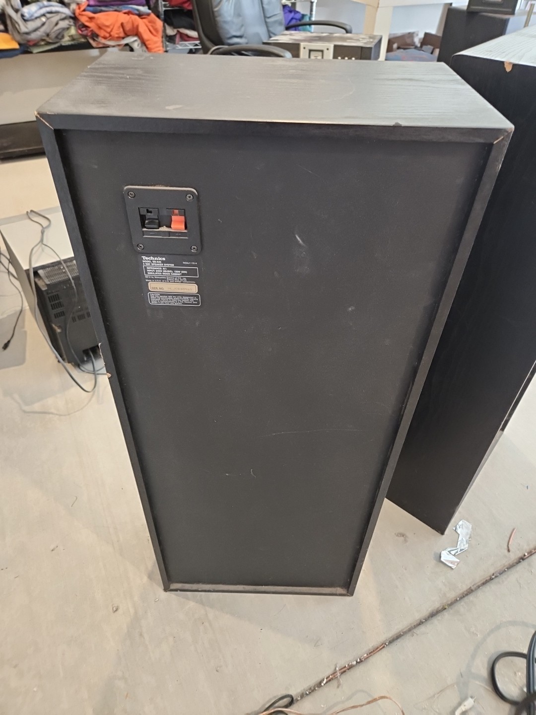 Technics Sb-a28 3 Way Floor Standing Speakers Tested Works Well Local Pickup