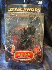 2002 STAR WARS UNLEASHED! DARTH MAUL w/ base ...