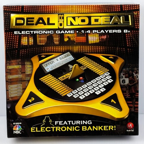 Deal or No Deal Electronic Game COMPLETE WORKS Irwin Toy 2006 NBC TV Show