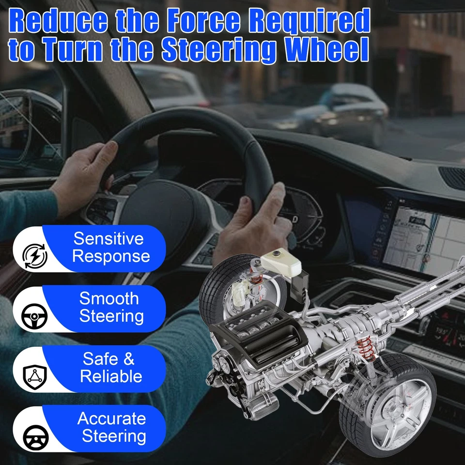 Power Steering Pump for Chevrolet C10 C20 K10 K20 Suburban 1980-1987 207920 - Image 4 of 4