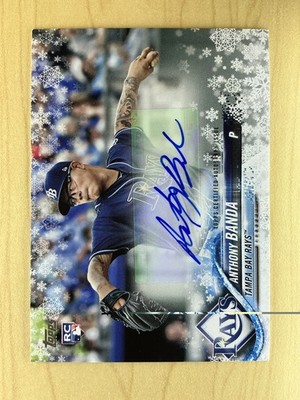 2018 Topps Holiday - Mega Box Autographs Anthony Banda #A-AA /160 [item 0463]