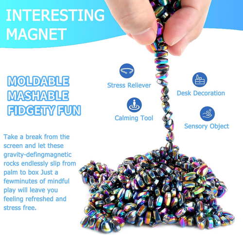 550 PCS Fidget Toys Adults and Teens, Stocking Stuffers Colorful Sensory for Str - Picture 7 of 10