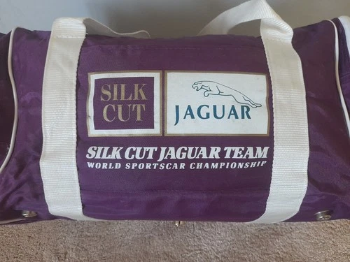 1980's 90's JAGUAR SILK CUT HOLDALL BAG LE MANS XJR S X E F-TYPE XJ220 TWR XJS