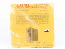 HO Scale DPM Design Preservation Models Kit #118 1st National Bank