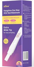 Kangzhou One Step Hcg Test Midstream Value Pack of 5 Counts