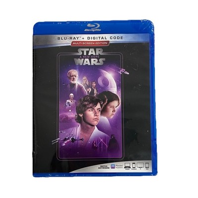 Star Wars: Episode IV - A New Hope (Blu-ray)  The Original New, Factory Sealed