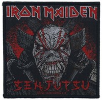 Iron Maiden Senjutsu Back Cover Patch Black, Iron Maiden Senjutsu Back Cover Uni
