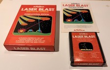 Atari 2600 Spiel -- Laser Blast  -- von Activ...