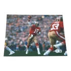 Joe Montana Autographed Signed 8x10 Photo San Francisco 49ers Beckett