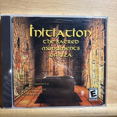 Initiation CDROM: academy for future science, sacred monuments of Giza, Game