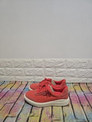 Kizik Prague 2 Lifestyle Schuhe UK 5 Damen UVP 110£ Mohnrot