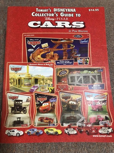 Disney Cars Mattel Guide Catalog Pixar Official Collectible Book