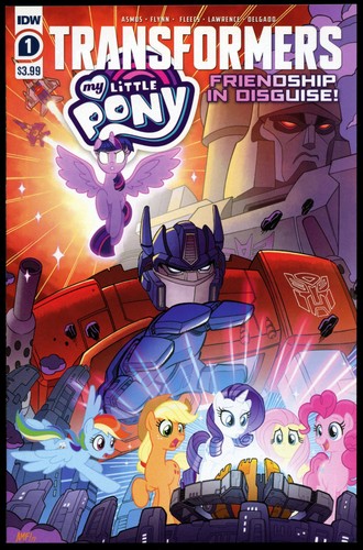 My Little Pony / Transformers #1 ~ 1st print ~ IDW ~ Friendship In ...