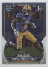 2022 Bowman U Chrome Israel Abanikanda #95 00jz