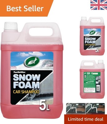 5L Snow Foam Autowaschshampoo - Sanfte pH-ausgewogene Formel, Kirschduft