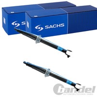 2X Sachs Gasdruck StoßDÄMpfer Hinten Passend FÜR Ford Fiesta Mazda 121
