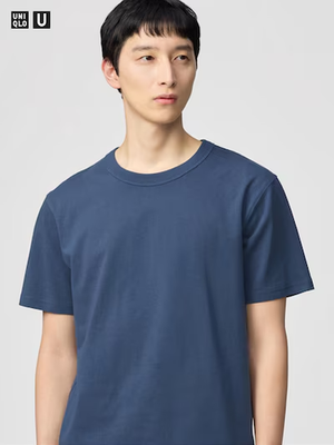 Uniqlo U Crew Neck 100% Cotton T-Shirt Unisex 17 Colors Size XS