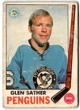 Glen Sather 1969-70 O-pee-Chee #116 SEE SCAN FOR CONDITION Pittsburgh Penguins