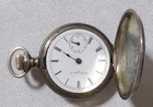 Vintage Elgin Sterling Silver Pocket Watch 0 Size