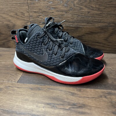 nike lebron witness 3 black red