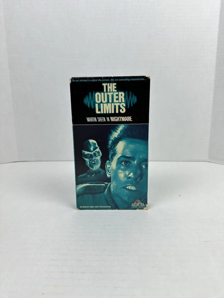 The Outer Limits VHS Tape NIGHTMARE Sci-Fi Movie Film Martin Sheen 1963/1988 Foto 2 de 4
