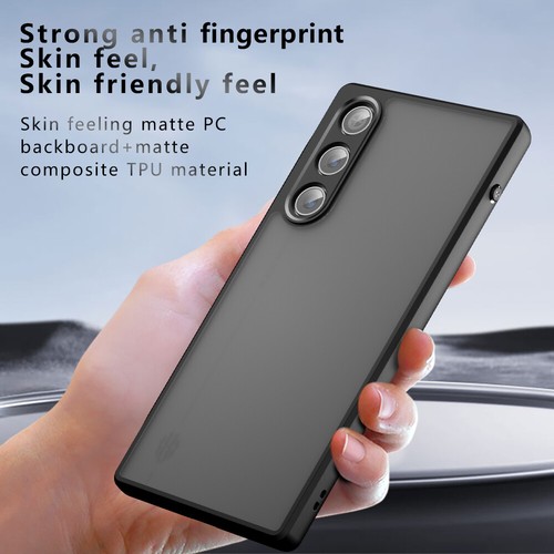 Do ZTE nubia RedMagic 10 Air, odporna na wstrząsy obudowa matowa zderzak akrylowa pokrywa powłoki - Zdjęcie 7 z 14