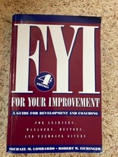 FYI: For Your Improvement, A Guide for Develo...