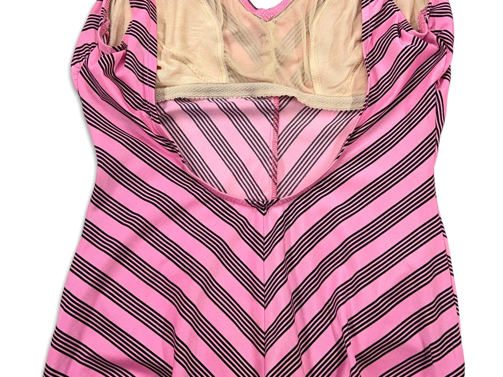 Vintage 80s JC Penney One Piece Swimsuit Bathing Suit… Gem