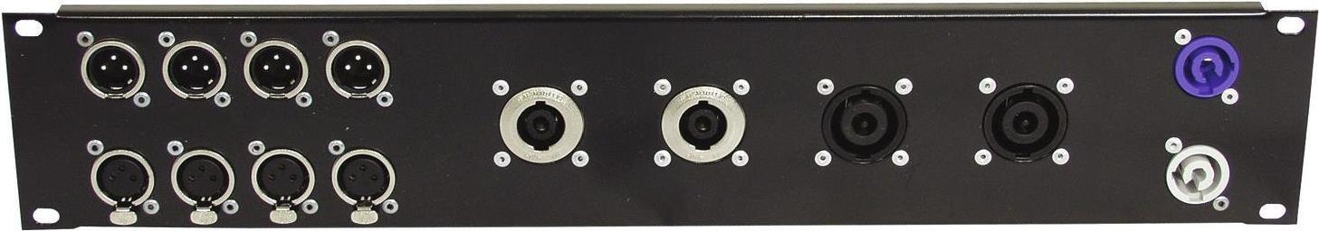 Pannello frontale OMNITRONIC Z-19 8x D-Type/4xNL8/T 2HE (30100656)