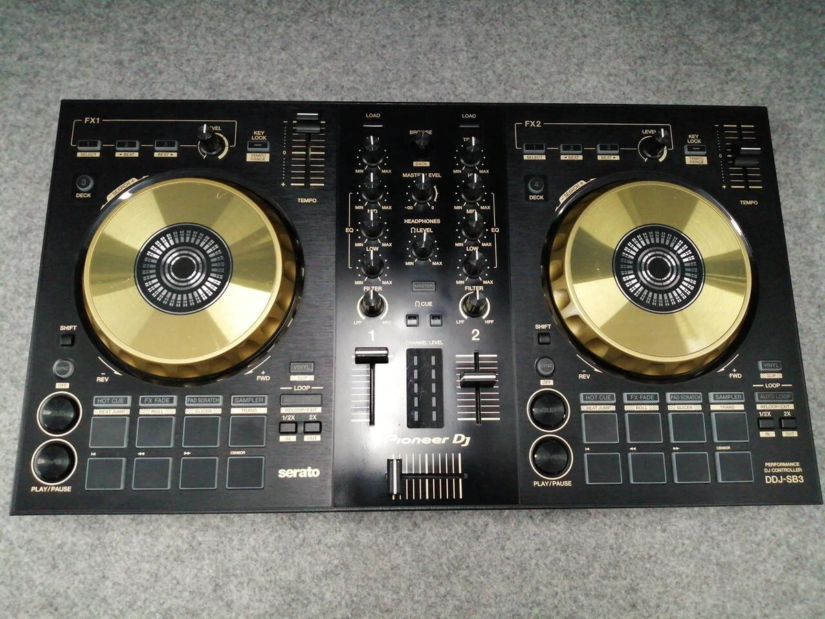 Pioneer DDJ-SB3-N DJ Controller Limited Gold DDJSB3N SB 3 Rare 