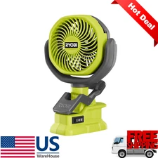 RYOBI 18V Cordless 4 in. Clamp Fan (Tool Only) PCF02B