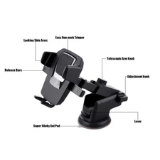 360° Mount Holder Car Windshield Stand Mobile Cell Phone GPS iPhone Samsung