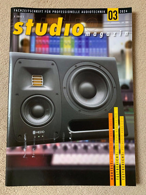 studio magazin 3/2024 Fachzeitschrift für Professionelle Audiotechnik: Steinberg