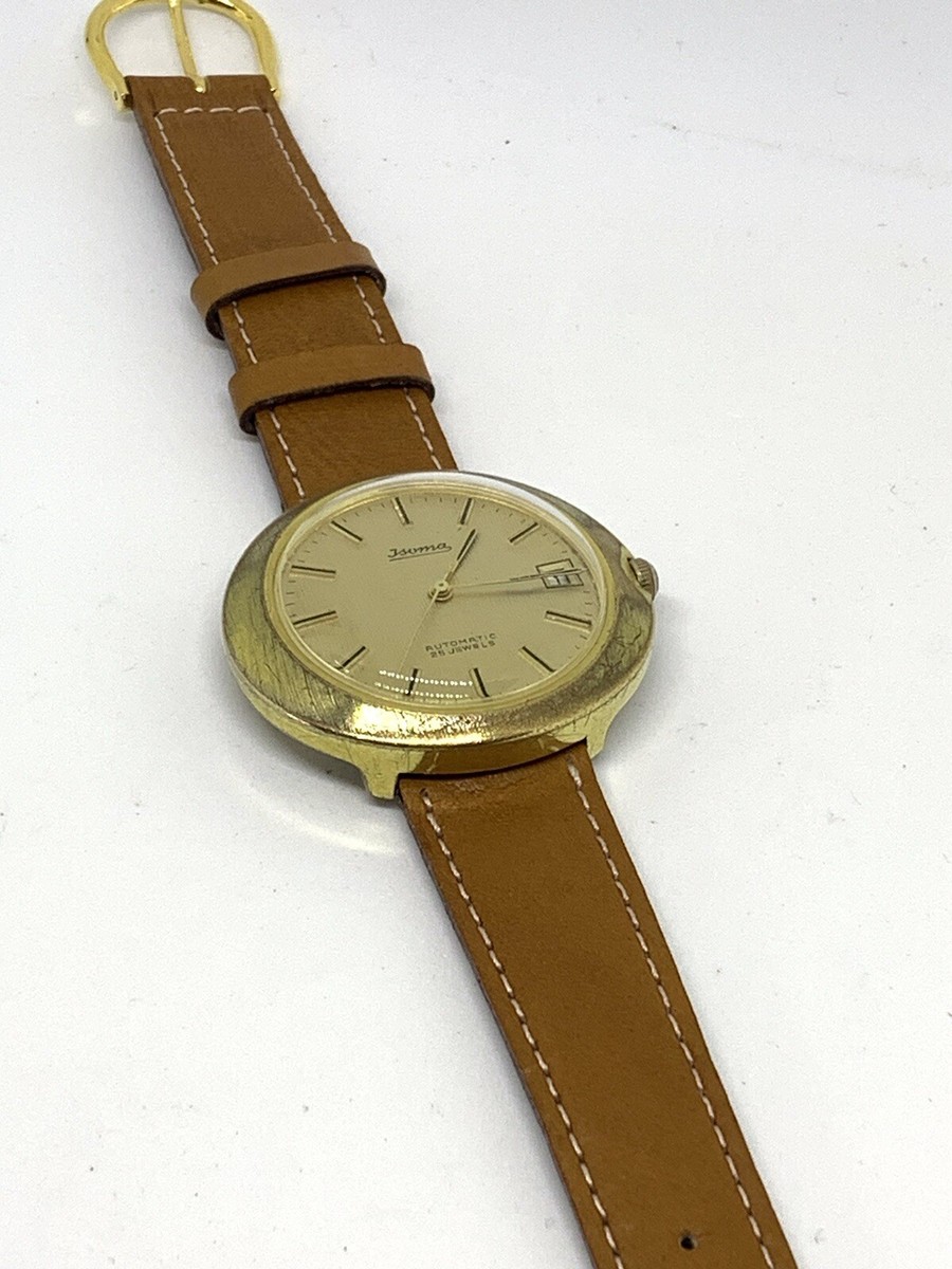 Montre-bracelet Femme Vintage Isoma - Cadran Argenté Années 800 - Occasion